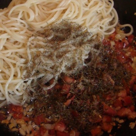 Krok 3 - Spaghetti carbonara foto