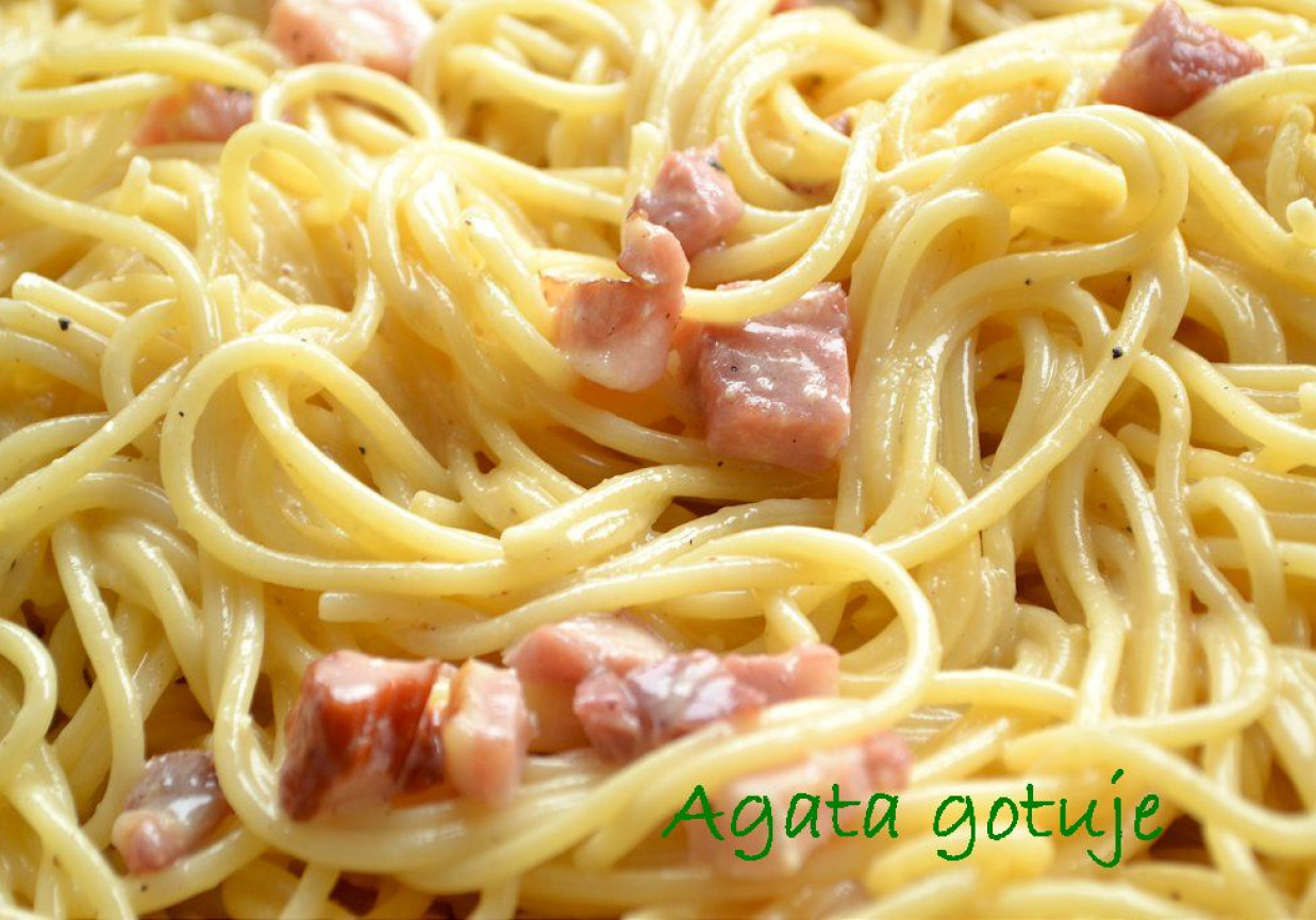 Spaghetti carbonarra Nigelli foto