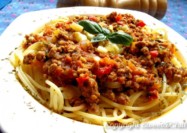 Fotografia przedstawiająca Spaghetti diablonese