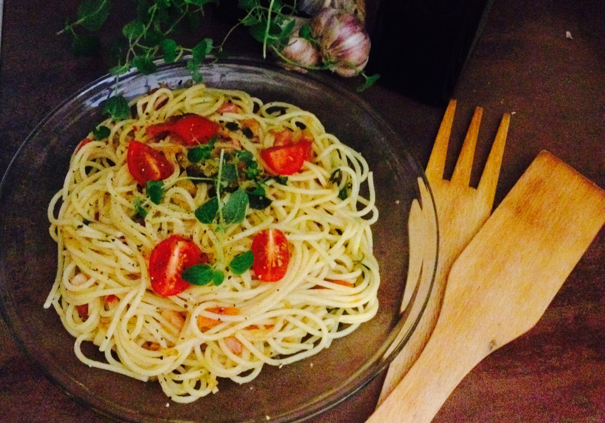 Spaghetti na szybko foto