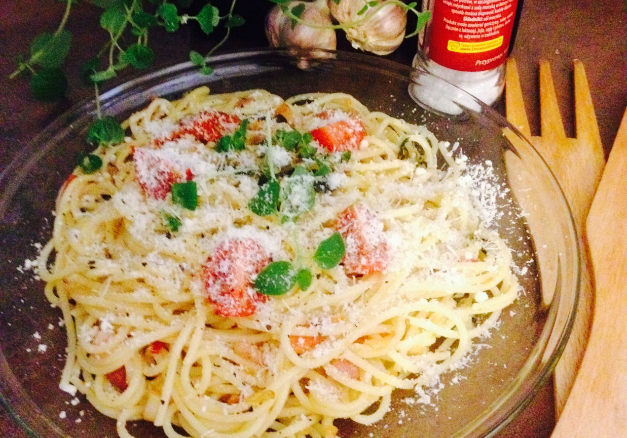 Spaghetti na szybko foto