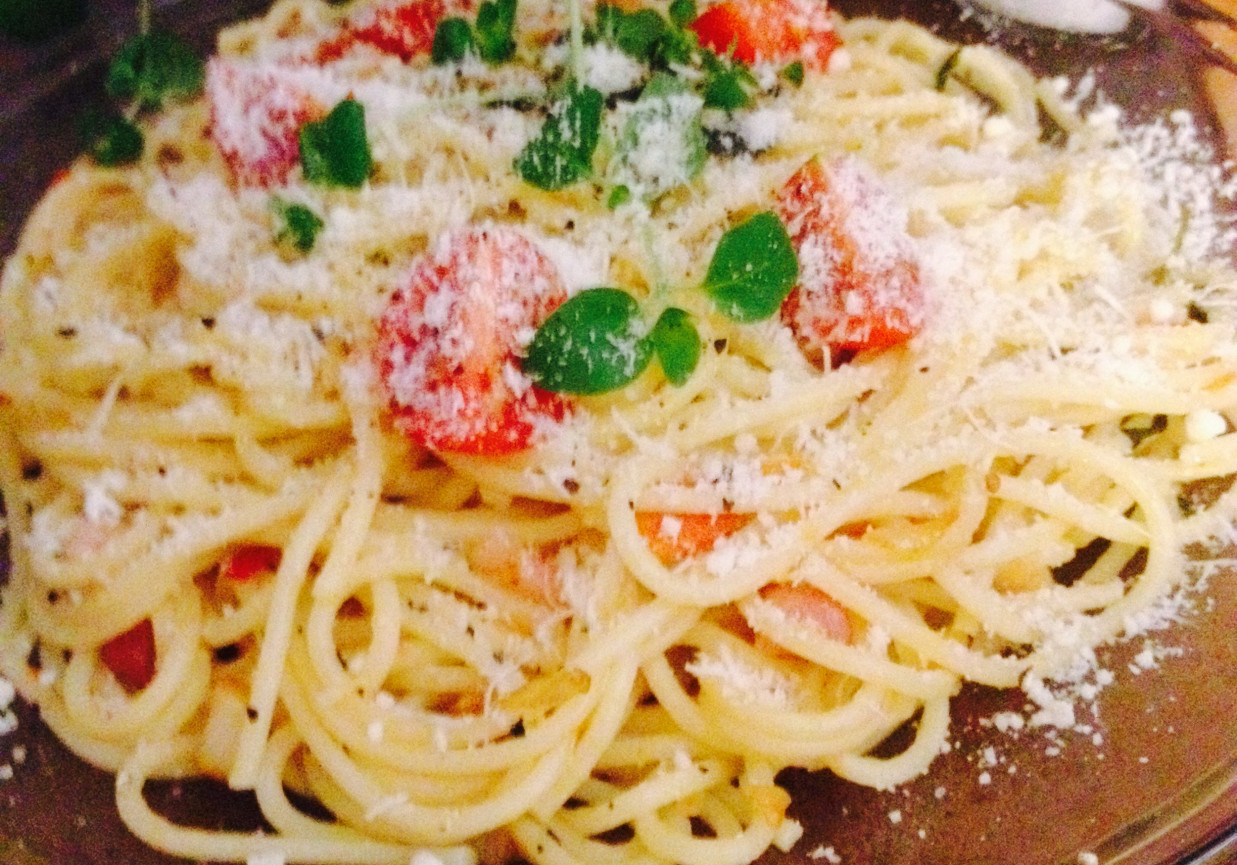Spaghetti na szybko foto