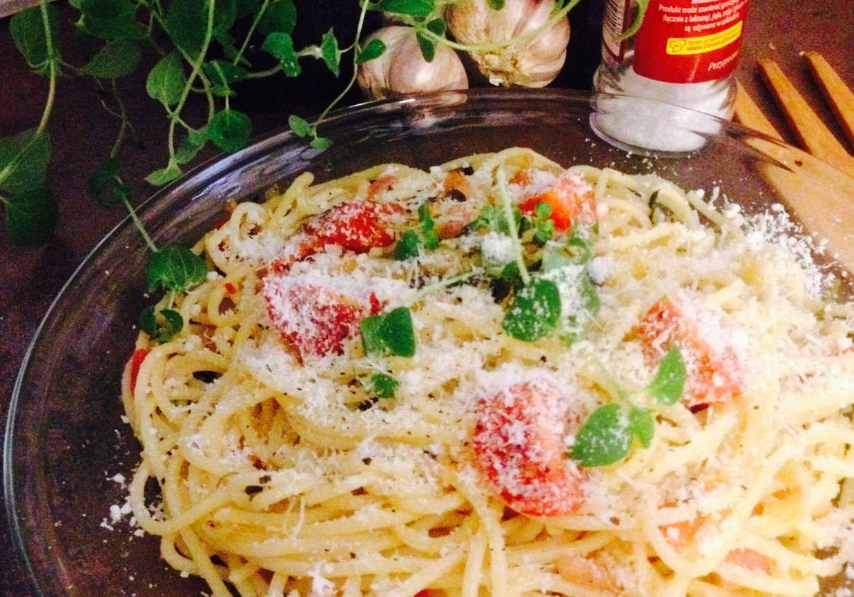 Spaghetti na szybko foto