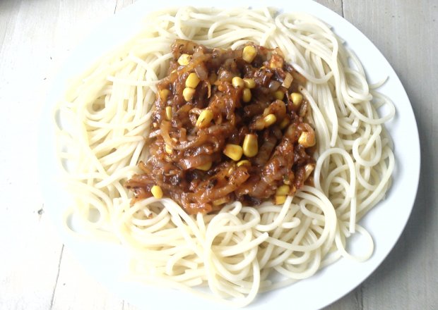 Fotografia przedstawiająca Spaghetti na szybko