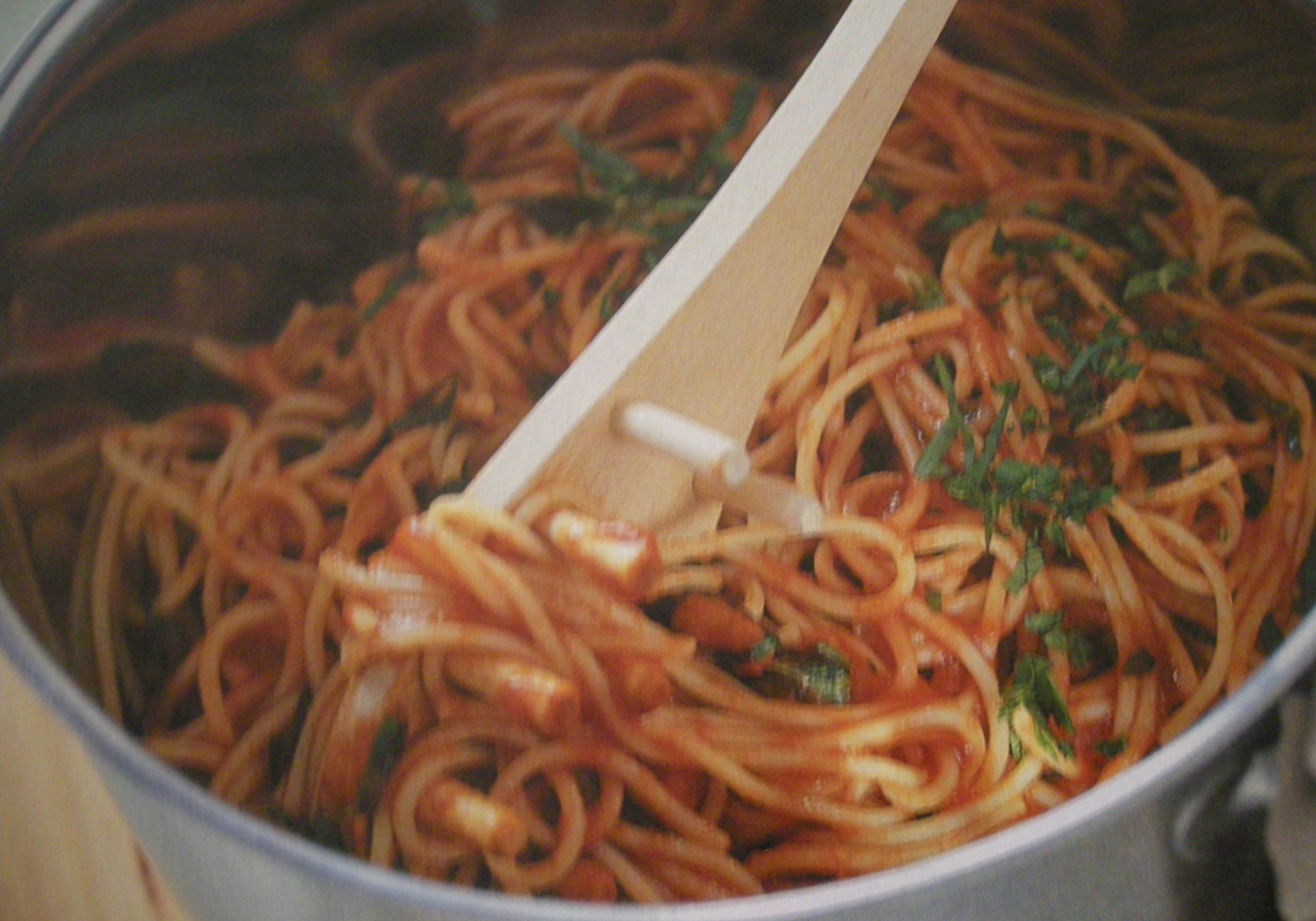 spaghetti napoletana foto