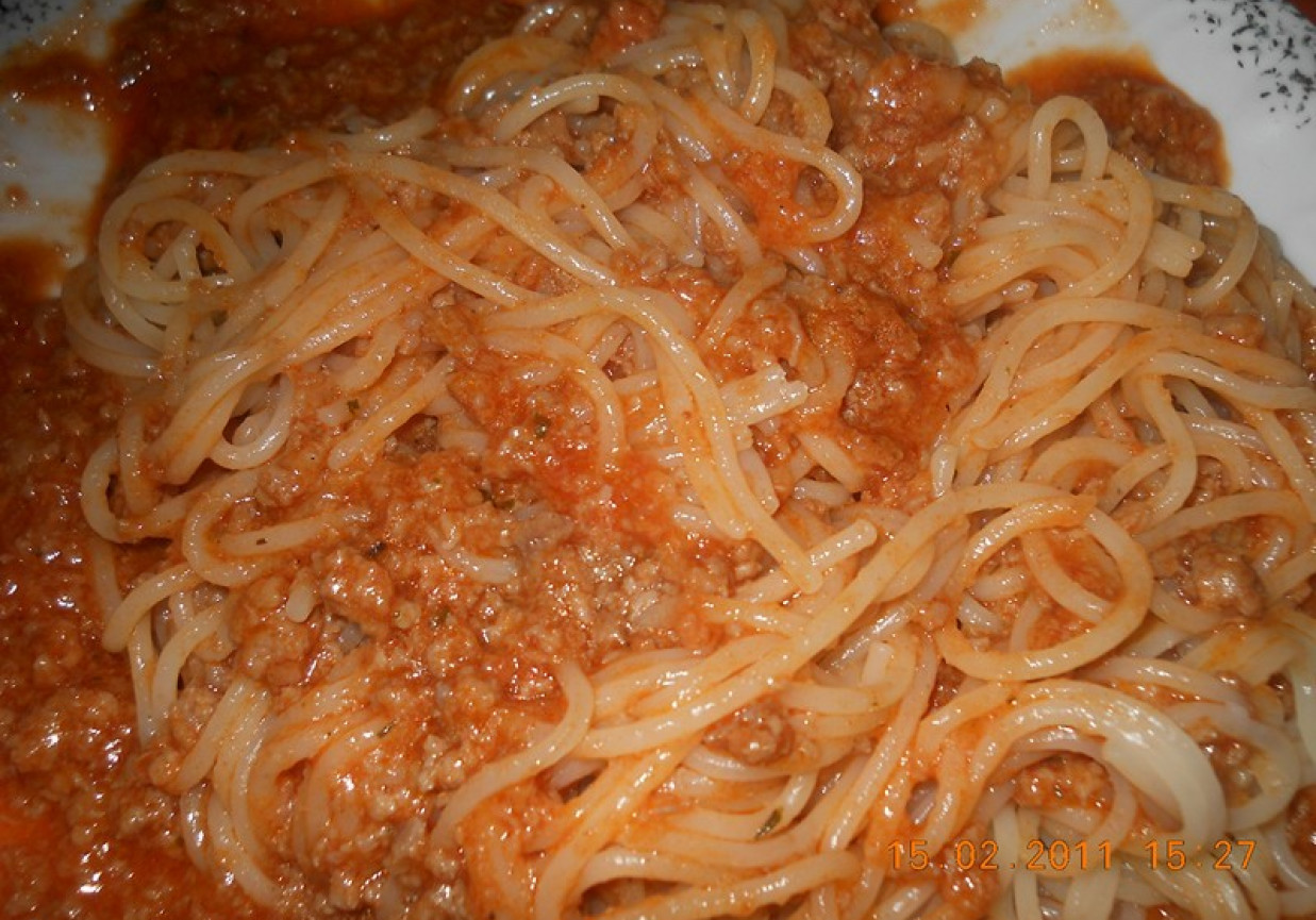 Spaghetti Napoli pyszotka:) foto