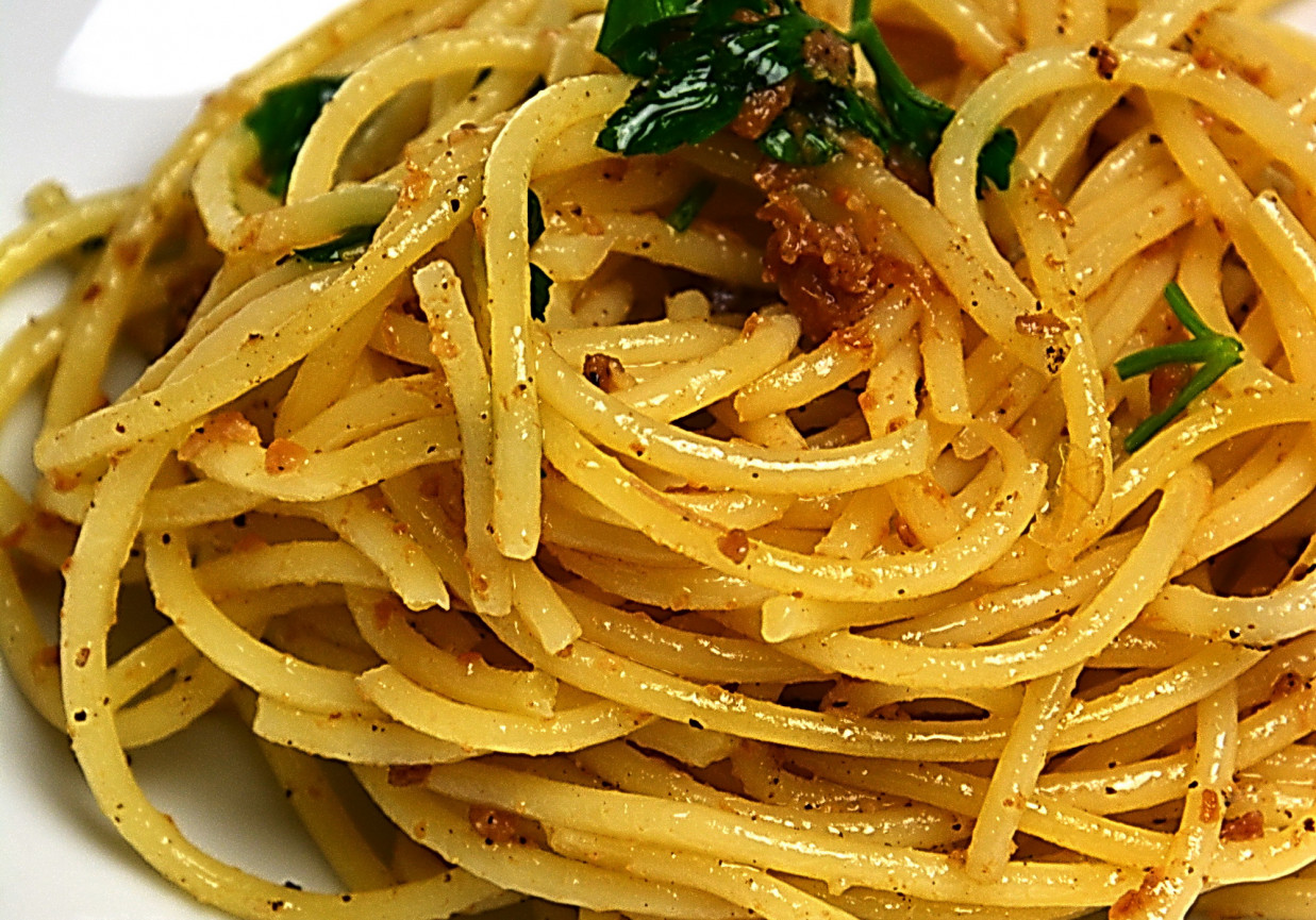 Spaghetti po chłopsku foto