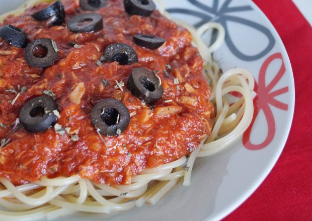Fotografia przedstawiająca Spaghetti prawie puttanesca