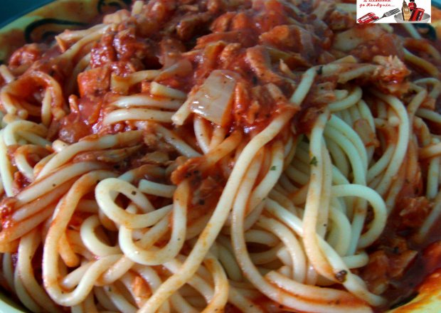 Fotografia przedstawiająca Spaghetti tonno