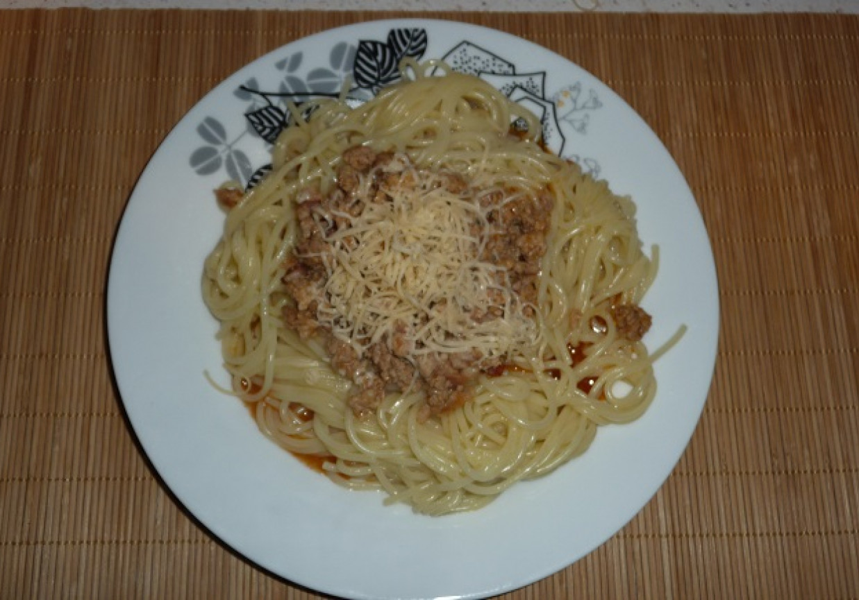 Spaghetti według Anusi foto