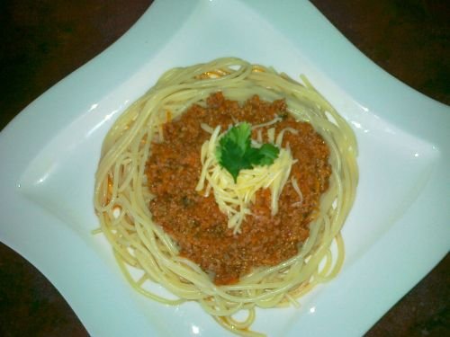 Fotografia przedstawiająca Spaghetti wg Konczi