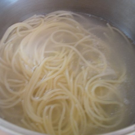 Krok 3 - Spaghetti z cukinią ala carbonara  foto