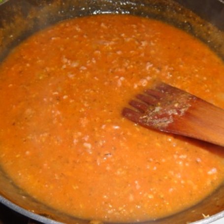 Krok 3 - Spaghetti z domowych pomidorów foto