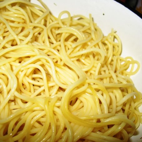 Krok 4 - Spaghetti z dorszem foto
