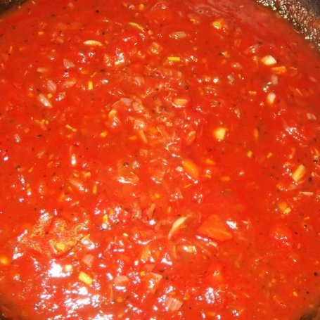 Krok 27 - Spaghetti z klopsikami w sosie pomidorowym foto