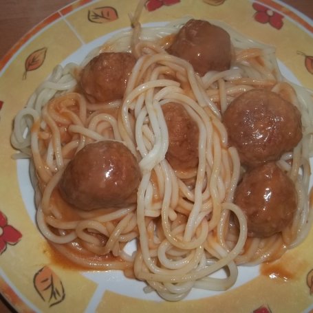 Krok 5 - Spaghetti z klopsikami foto