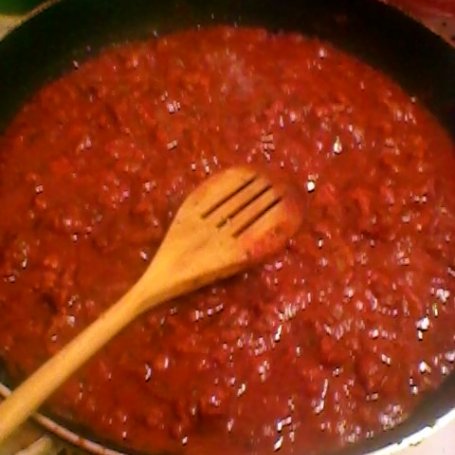 Krok 1 - spaghetti z kurczakiem foto