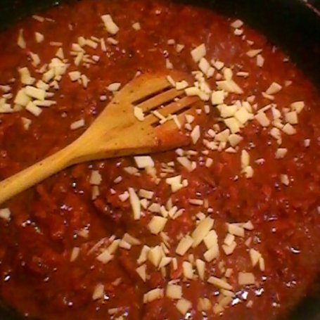 Krok 2 - spaghetti z kurczakiem foto