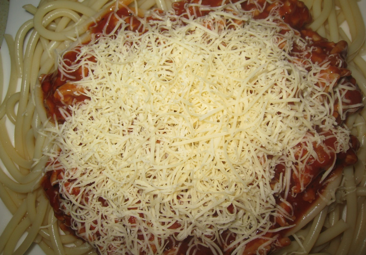 Spaghetti z Mięsem foto