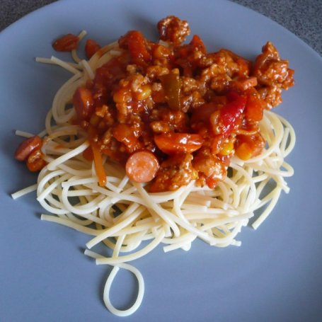 Krok 3 - Spaghetti z mięskiem wg Elfi foto