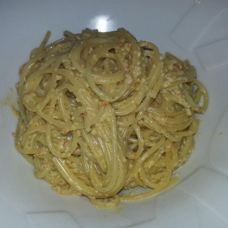 Krok 6 - Spaghetti z pesto alla Siciliana foto