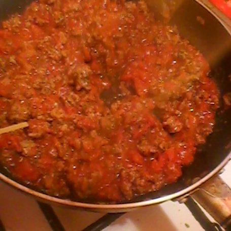 Krok 2 - spaghetti z pomidorami foto