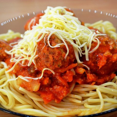 Krok 3 - Spaghetti z pulpecikami foto