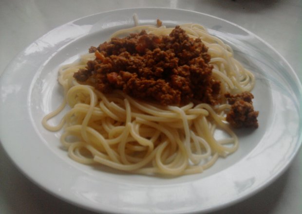 Fotografia przedstawiająca Spaghetti z Ragu