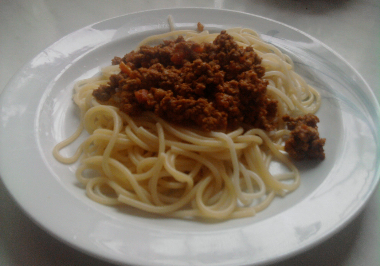 Spaghetti z Ragu foto