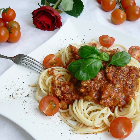 Krok 4 - Spaghetti z sosem bolognese foto