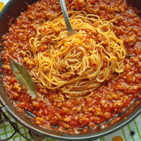 Krok 4 - Spaghetti z sosem paprykowym foto