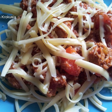 Krok 4 - Spaghetti z tuńczykiem  foto