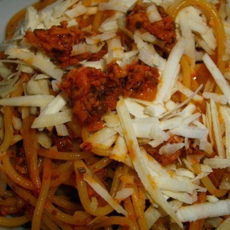Krok 6 - Spaghetti z tuńczykiem foto