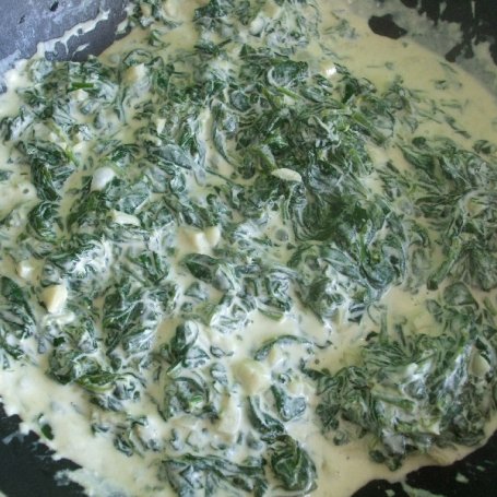 Krok 2 - SPAGHETTI ZE SZPINAKIEM foto