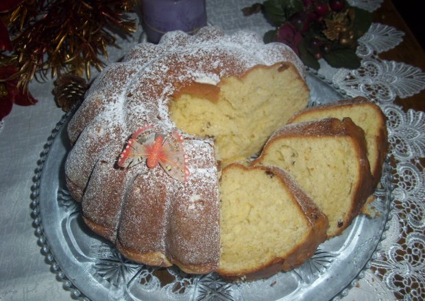 Fotografia przedstawiająca Śpioch - ciasto drożdżowe