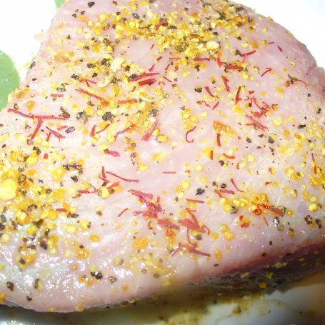 Krok 2 - Stek grillowany z tuńczyka z szafranem foto