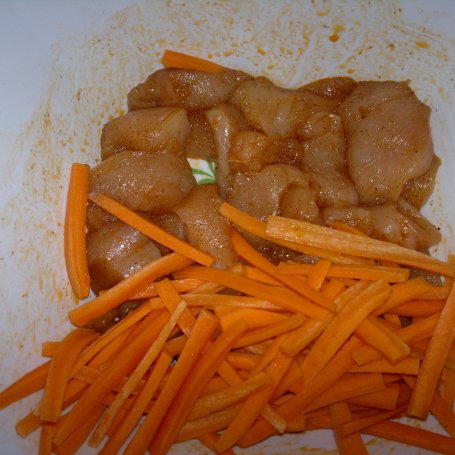 Krok 1 - Stir Fry - Kurczak z warzywami foto