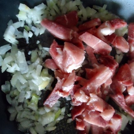 Krok 1 - Stir-fry z wieprzowiną i chili foto