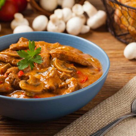 Strogonow przepis podstawowy foto