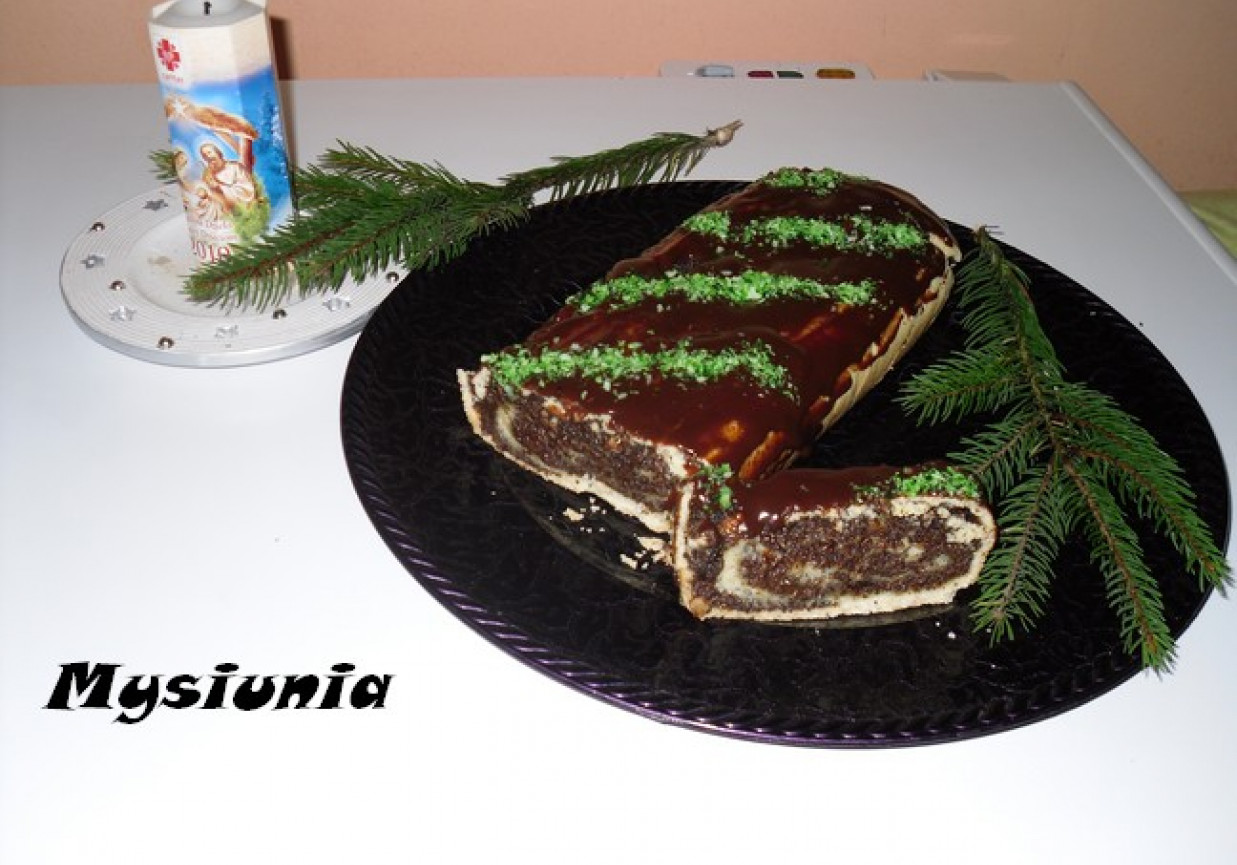 Strucla z makiem foto