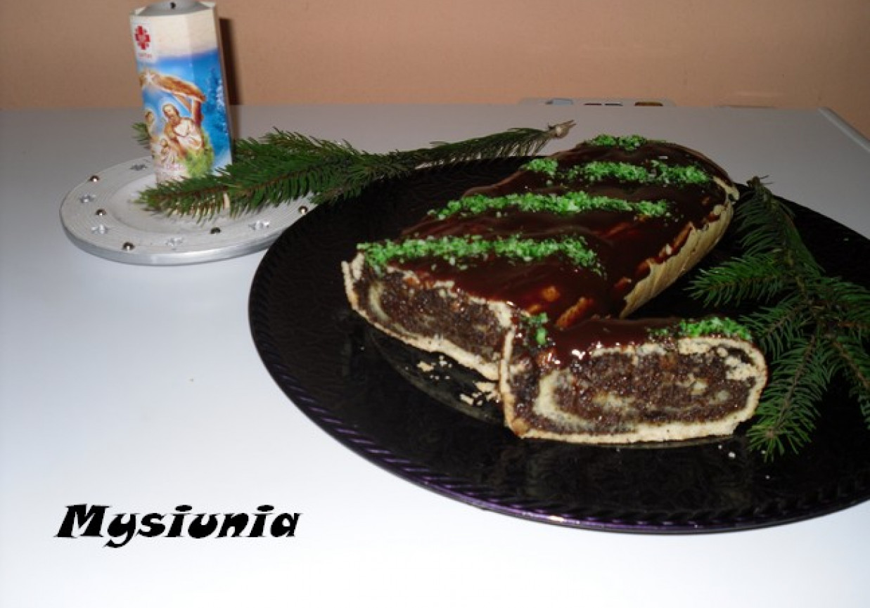 Strucla z makiem foto