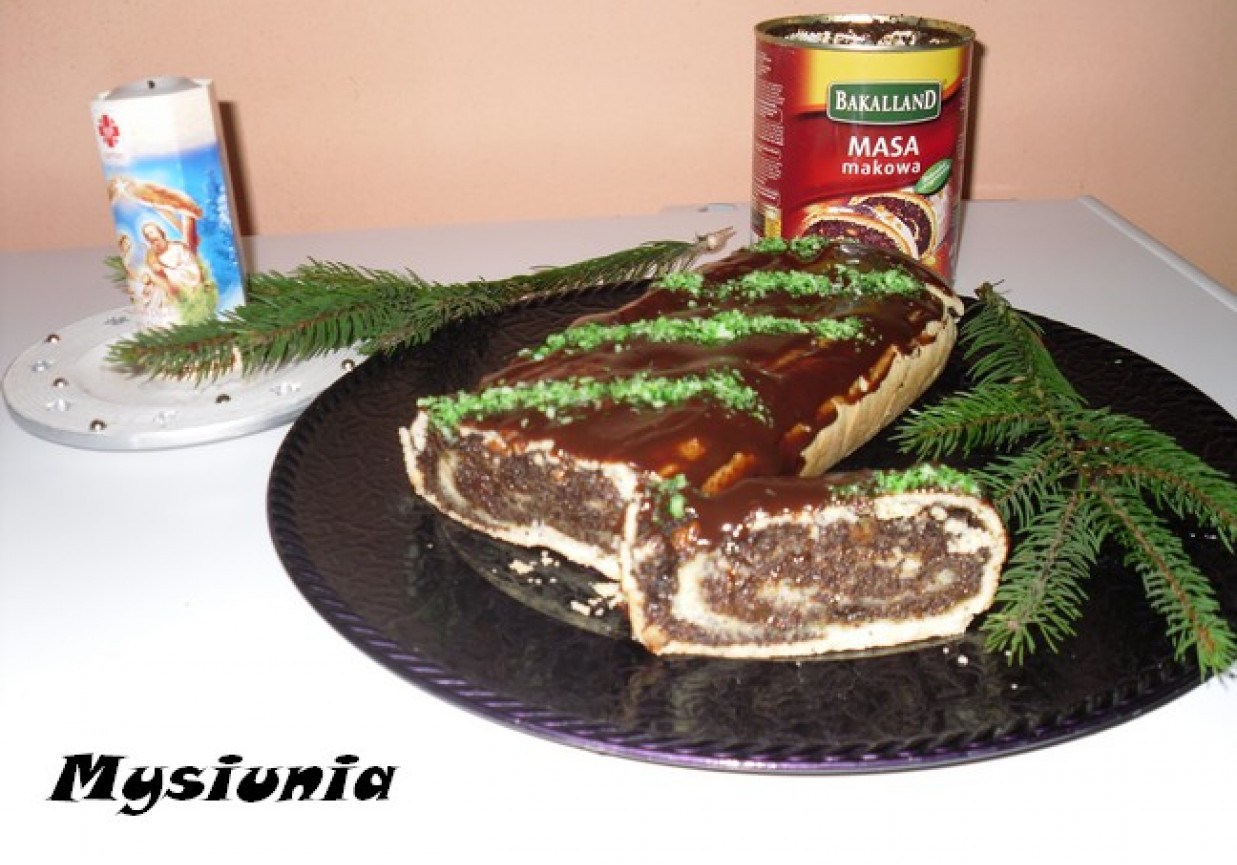 Strucla z makiem foto