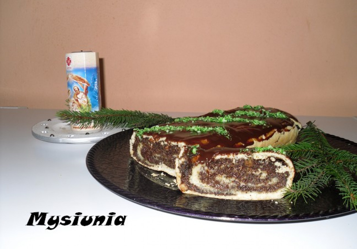 Strucla z makiem foto