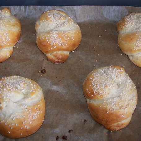 Krok 7 - Supełki z ricottą , czyli apetyczne bułeczki:) foto