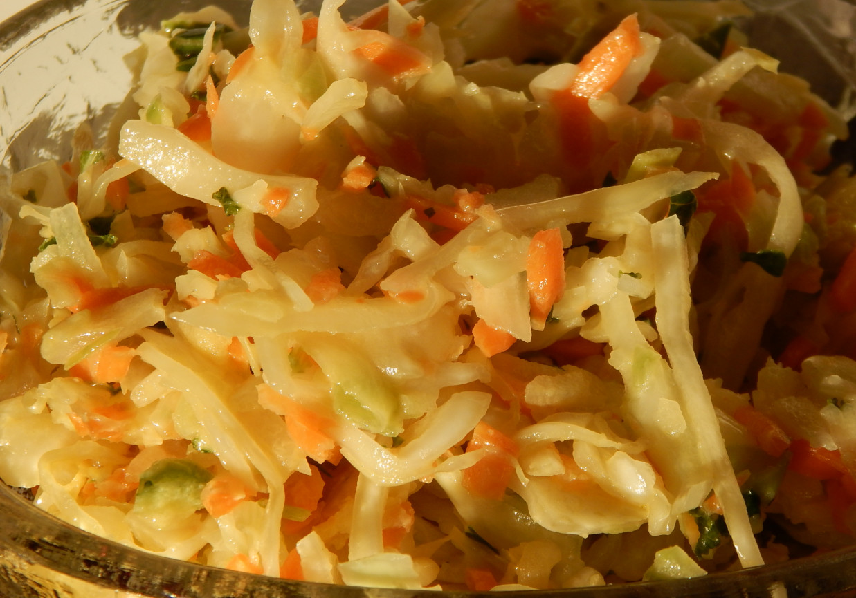 Surówka jesienna a'la coleslaw foto