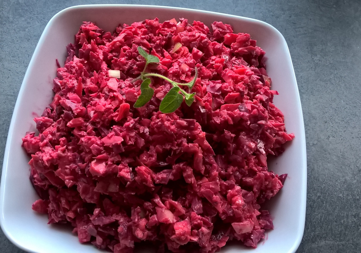 Surówka z buraka i marchewki DoradcaSmaku.pl