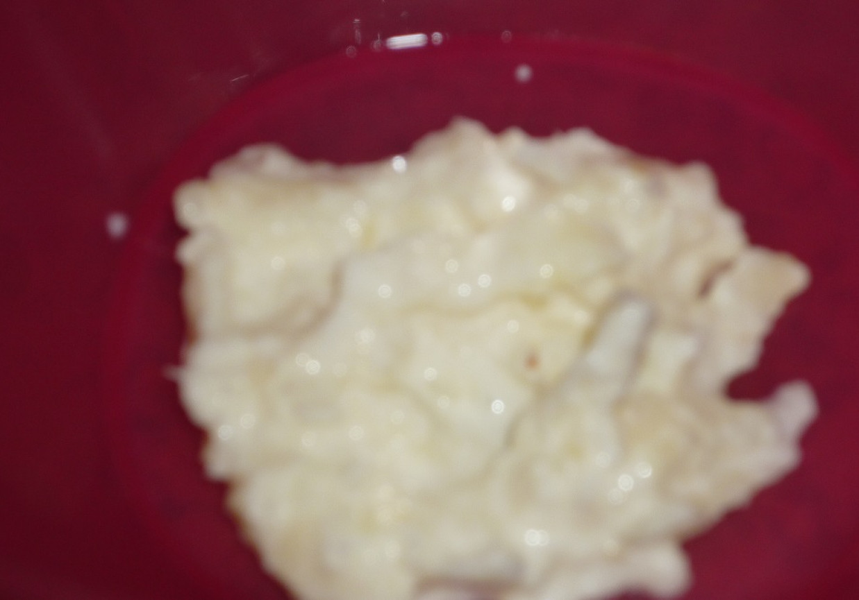 Surówka z jabłek i chrzanu foto