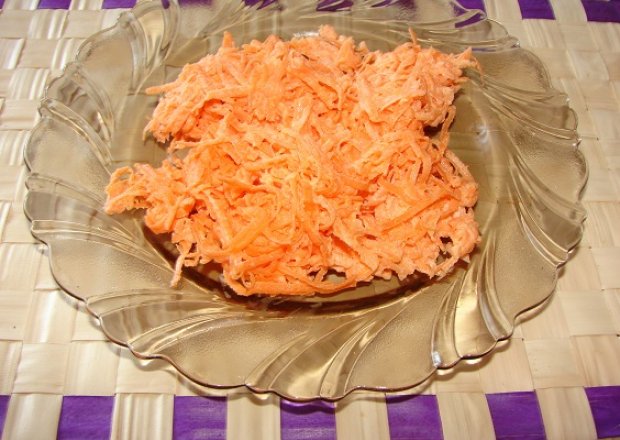 Fotografia przedstawiająca Surówka z marchewki