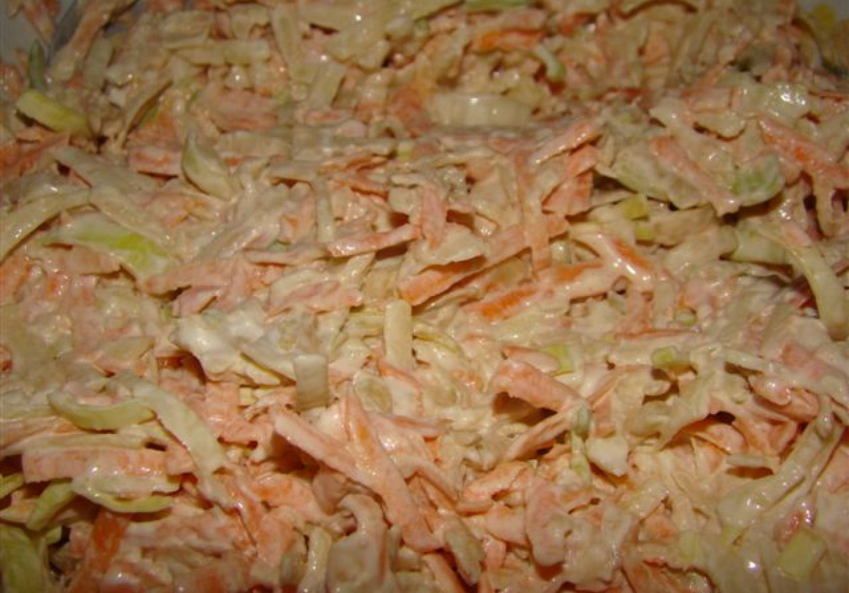 surówka z pora foto