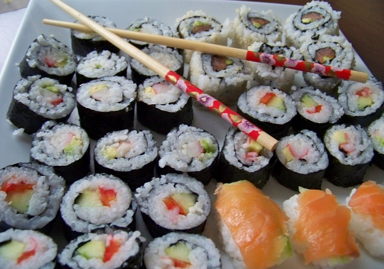 Sushi, Efekt pracy z teściem.